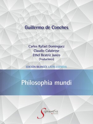 cover image of Philosophia mundi